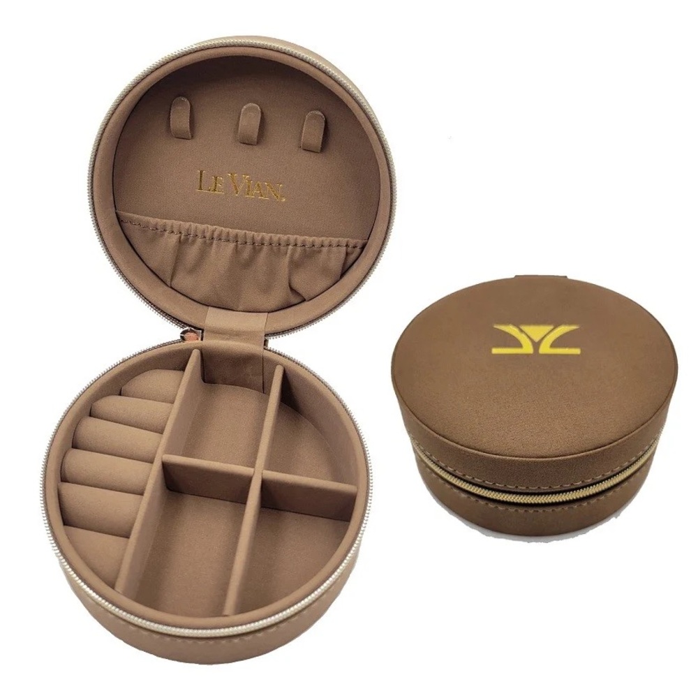 Levian Brown jewelry Travel case